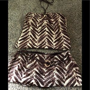 23-BeCreative two piece swim wear.